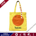 Wholesale Durable Friendly Beautiful Large Canvas Tote Bag with Leaves Animals Decorate